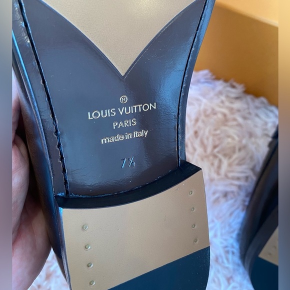 Louis Vuitton LV Brown Loafers size 7.5 8 9 10 11 new in box - Picture 12 of 16